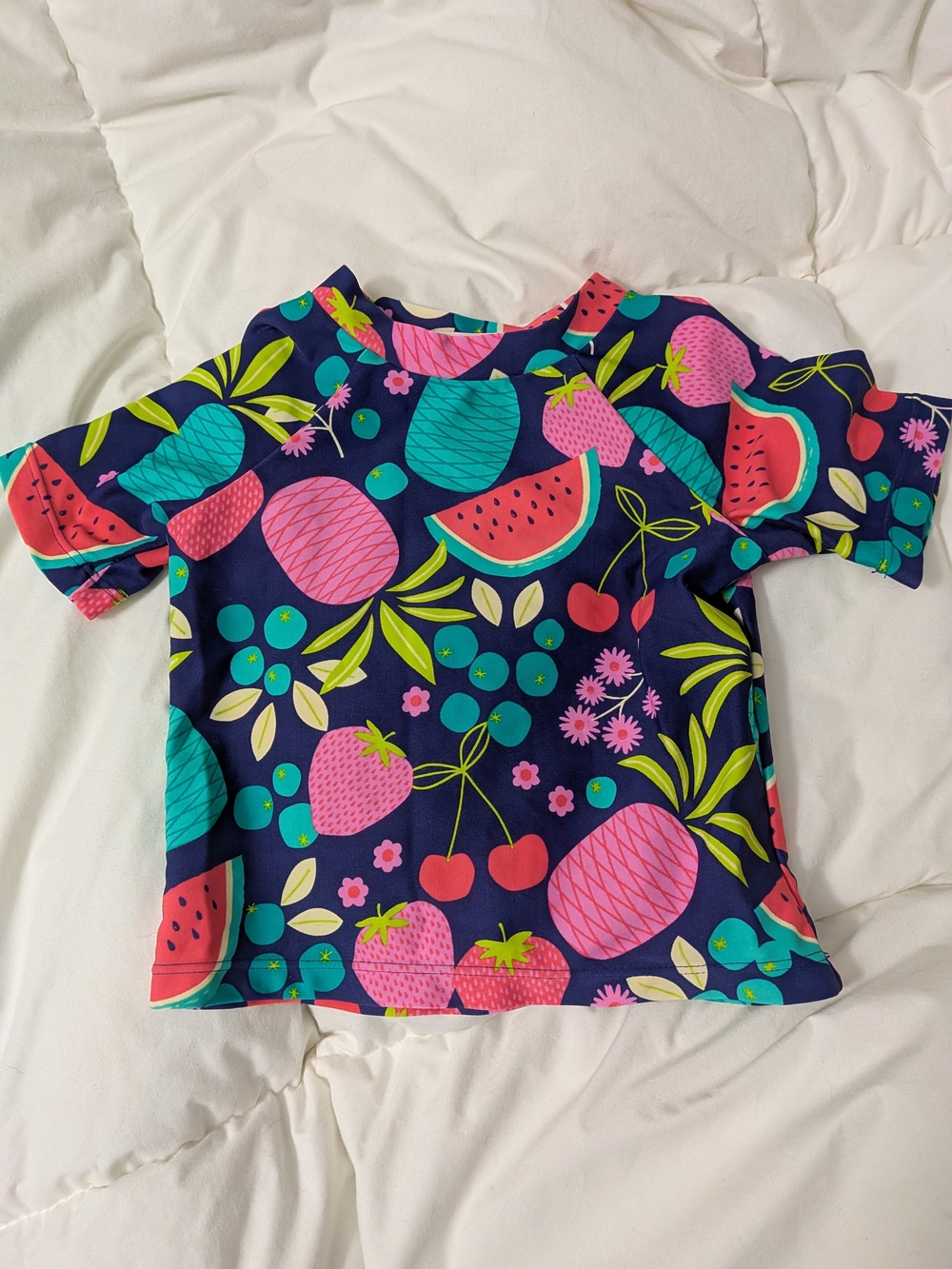 Floatimini Size 2T Kids Rashguard Pool Beach Summer Water Park Luxury Bright EUC